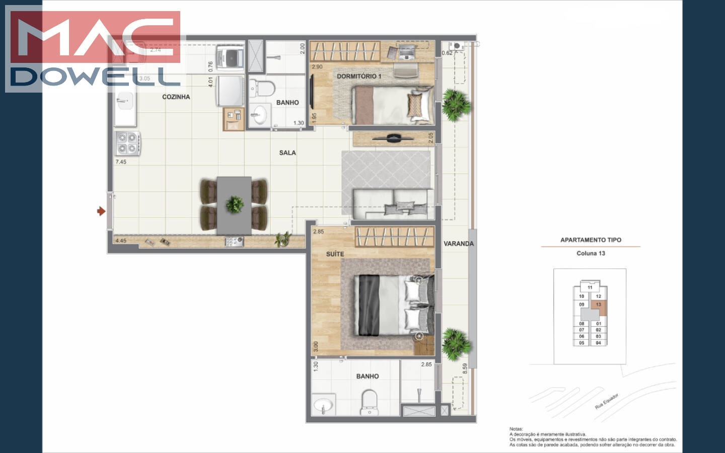 Apartamento à venda com 2 quartos, 56m² - Foto 25