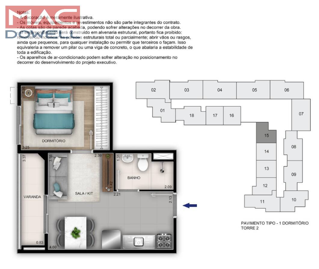 Apartamento à venda com 2 quartos, 53m² - Foto 39