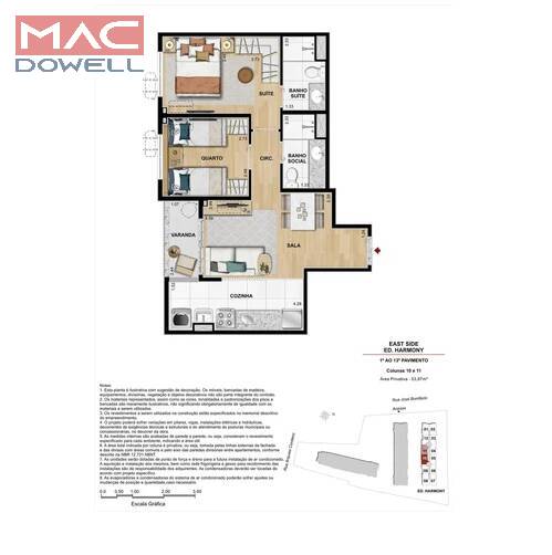 Apartamento à venda com 2 quartos, 52m² - Foto 30