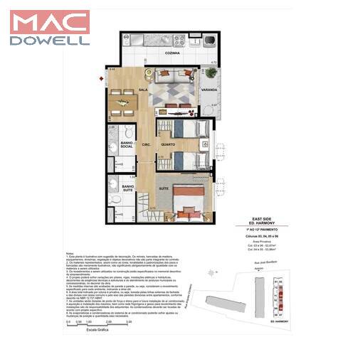 Apartamento à venda com 2 quartos, 52m² - Foto 31