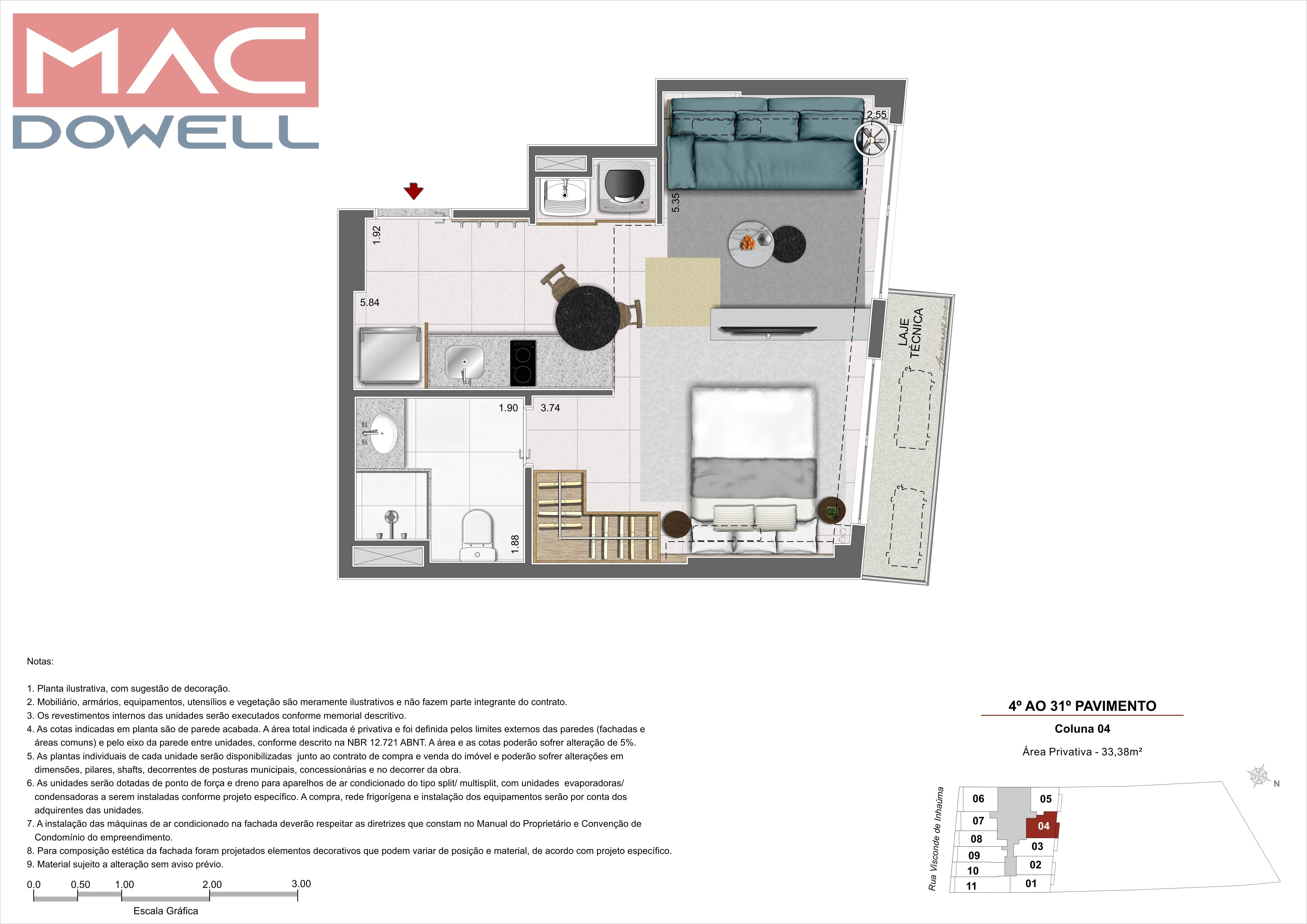 Apartamento à venda com 1 quarto, 32m² - Foto 22