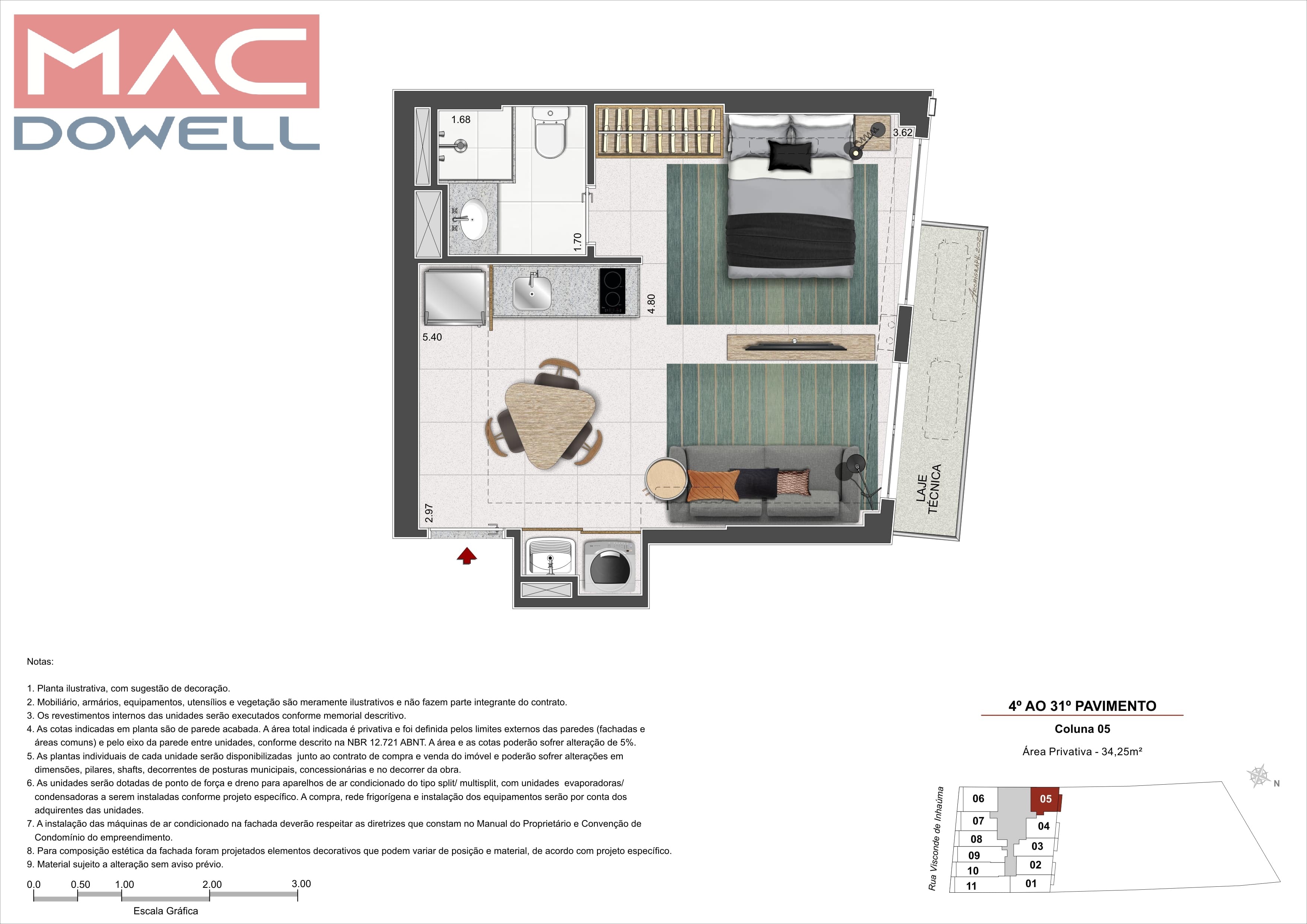 Apartamento à venda com 1 quarto, 32m² - Foto 29