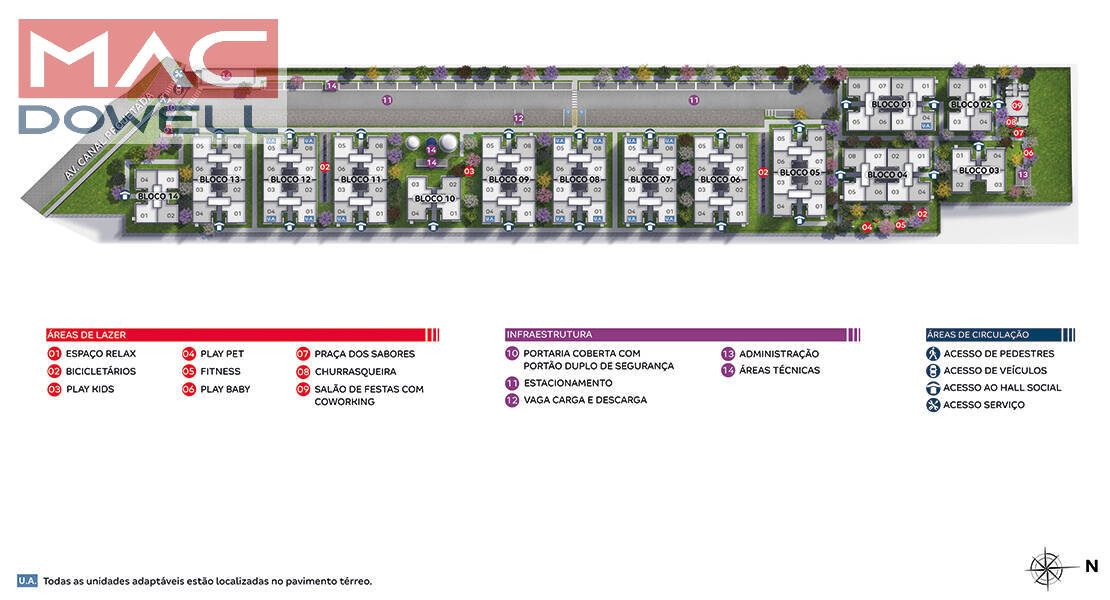 Apartamento à venda com 2 quartos, 40m² - Foto 14