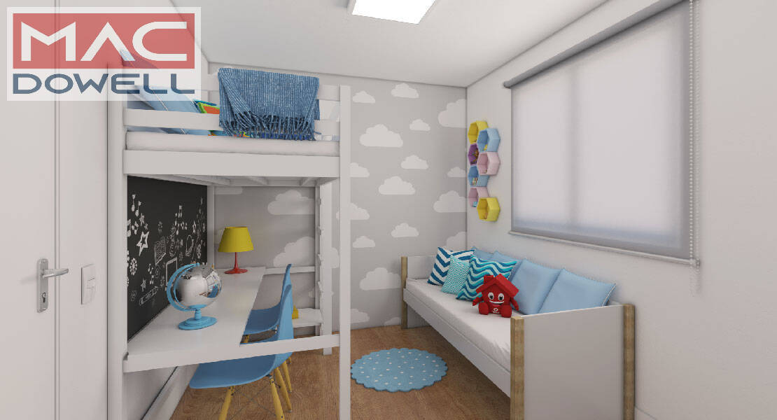 Apartamento à venda com 2 quartos, 40m² - Foto 7